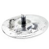 Cymbal Stacker MusicGear Silver Pedestal Design-3