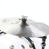 Cymbal Stacker MusicGear Silver Pedestal Drummers-8