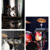 Pavo Cymbal Stacker for Drummers Silver Pedestal-2
