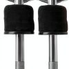 ROSS 2 Pack Bronze Drum Set Cymbal Stackers for Musicians-1