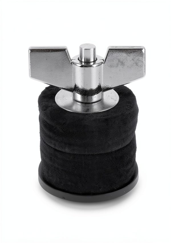 Drum Cymbal Stackers by Pavo, Chrome Finish, Pedestal Base-5