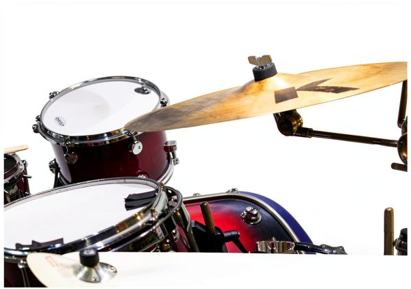 Cymbal Stacker MusicGear Silver Pedestal Drummers-7