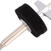 Pavo Guitar Pick Set Black Faux Leather Iron 2pcs-7