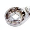 Silver 16x4cm Double Pack Small Shelf Bracket-6