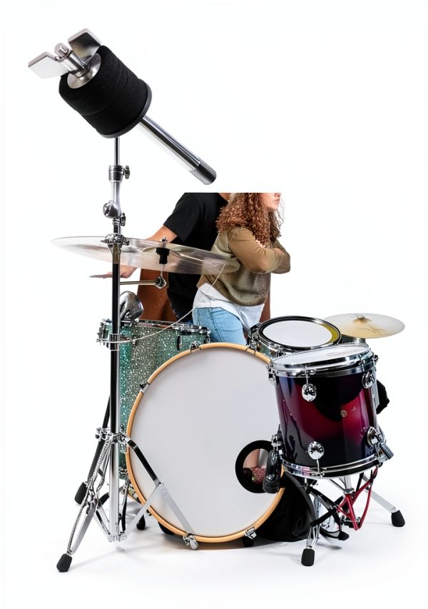 Drum Cymbal Stackers by Pavo, Chrome Finish, Pedestal Base-8