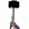 Pavo Drum Cymbal Stacker Attachment Silver Faux Leather-0