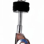 Pavo Drum Cymbal Stacker Attachment Silver Faux Leather-0