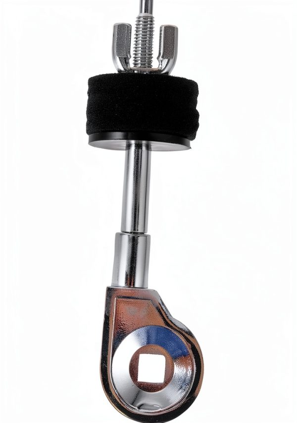 Pavo Drum Cymbal Stacker Attachment Silver Faux Leather-0
