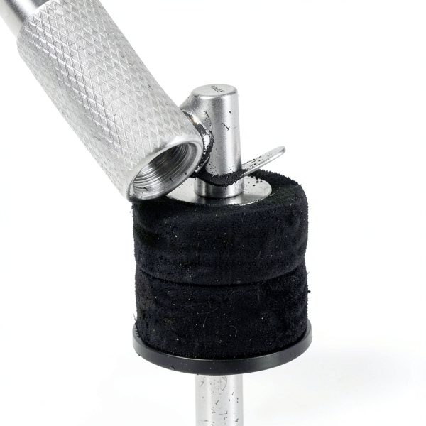 Drum Cymbal Stackers by Pavo, Chrome Finish, Pedestal Base-6