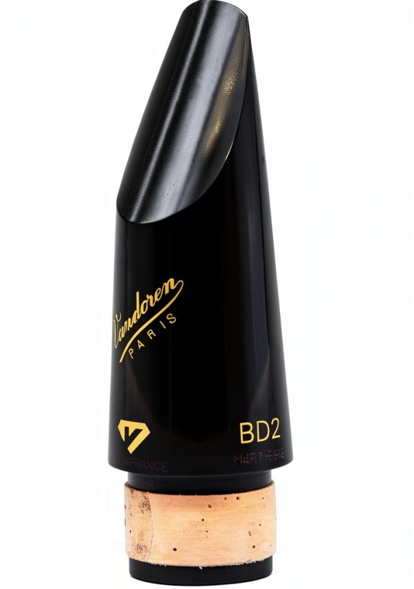 Ebonite Bb Clarinet Mouthpiece Metal Gold CM1002-2