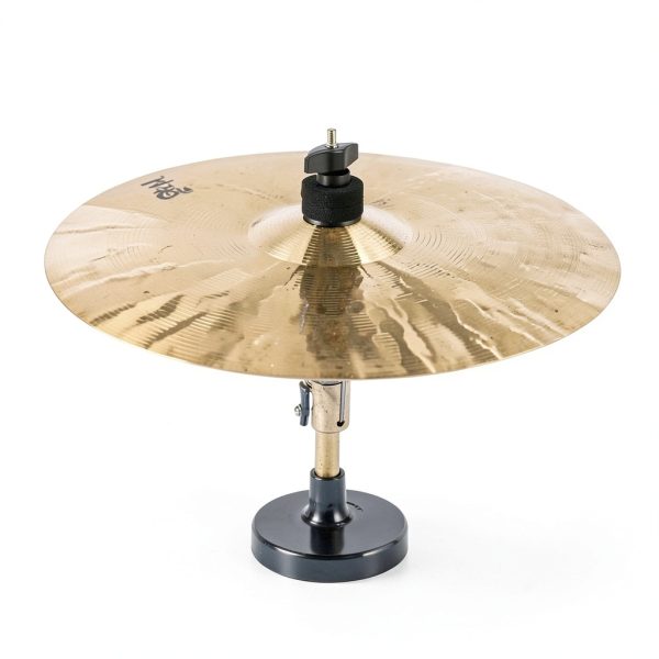 Pavo Drum Cymbal Stacker Attachment Silver Faux Leather-2