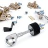 Silver 16x4cm Double Pack Small Shelf Bracket-1