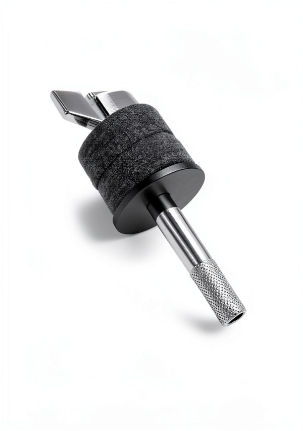 Pavo Cymbal Stacker for Drummers Silver Pedestal-4