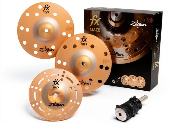Zildjian FX Stacks Drum Set Cymbal Stackers Bronze-0