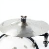 Pavo Cymbal Stacker for Drummers Silver Pedestal-5