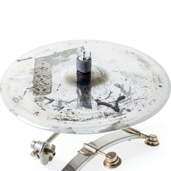 Cymbal Stacker MusicGear Silver Pedestal Drummers-5