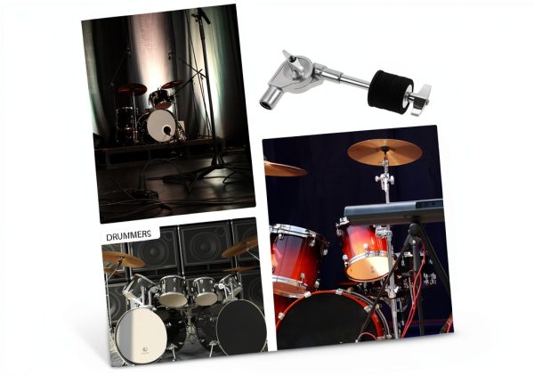 Cymbal Stacker ProDrum Silver Metal for Drummers-8