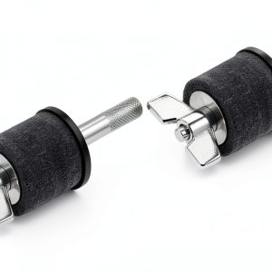 Pavo Cymbal Stacker for Drummers Silver Pedestal-0