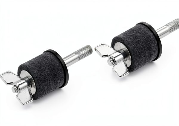 Pavo Cymbal Stacker for Drummers Silver Pedestal-0