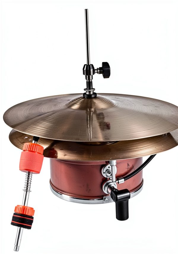 TOYANDONA Cymbal Quick Release Stacker Red-6