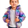 Polyester Cotton Girls Down Jacket GMF1A-2