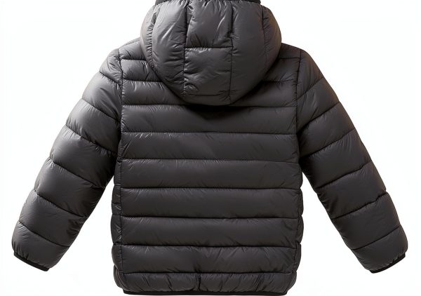 Kids Down Jacket Z Black Waterproof Winter Coat-1