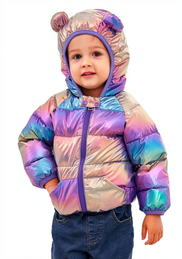 Girls Down Jacket UNICOMIDEA Polyester Cotton-3