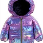 Girls Down Jacket UNICOMIDEA Polyester Cotton-0