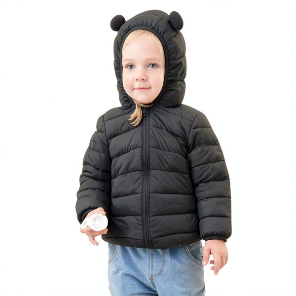 CozyKids GMF1A Girls Down Jacket Polyester Cotton Fleece Lined-4