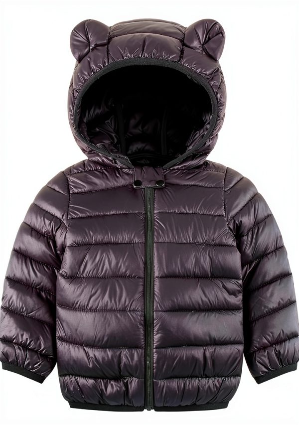 CozyKids GMF1A Girls Down Jacket Polyester Cotton Fleece Lined-0