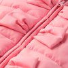 Gymboree Girls Jacket with Removable Faux Fur, Pink Unicorns 7 Years-1