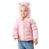 GMF baby girls down jacket, Polyester cotton shell, Zipper, GMF1A-2