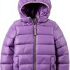 Gymboree Girls Quilted Jacket with Hood Mint Puffer Size 8 Years-0