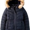 Gymboree Girls Waterproof Quilted Jacket Pink Size 5T-0