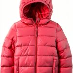 Gymboree Girls Quilted Water Resistant Jacket with Recycled Fill Pink-0