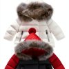 KidsCo Baby Girl Puffer Down Jacket BB1322-110cm Faux Fur Hooded-5