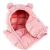 GMF baby girls down jacket, Polyester cotton shell, Zipper, GMF1A-4