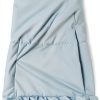 Gymboree Girls Light Blue Ribbon Jacket with Faux Fur Hood and Ruffle-2