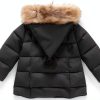 Baby Girls Down Jacket BB1322-100cm Cotton Fur with Down Lining-4