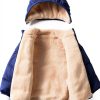 CozyKids Windproof Baby Girls Down Jacket with Removable Hood-2
