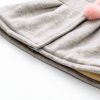 KidsCo Baby Girls Hooded Down Jacket - Soft Cotton Blend, Cute Ears-4