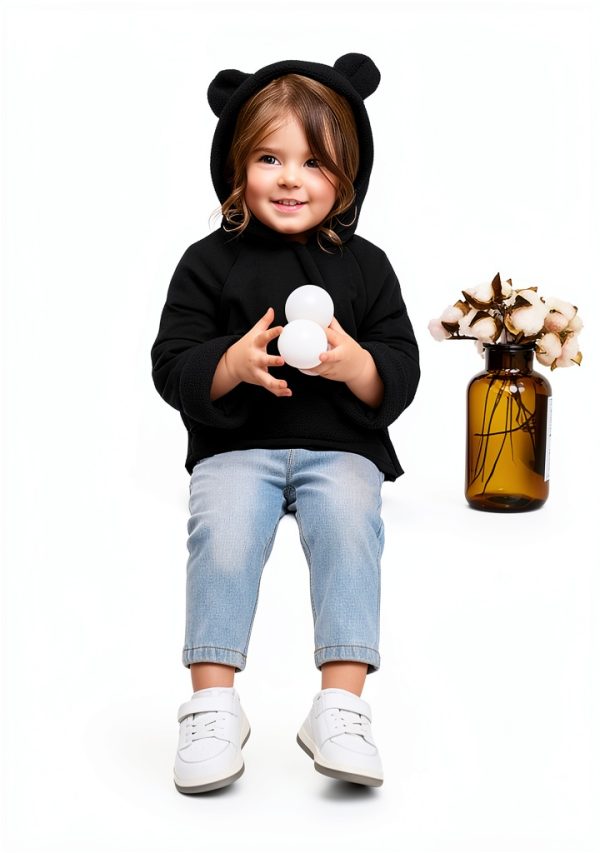 CozyKids Baby Girls Winter Coat J8B318HS100 Bear Hood Insulated-3