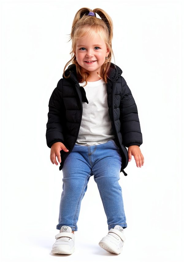 CozyKids Down-Alternative Winter Coat for Baby Girls 2-3 Years Puffer-3