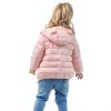 GMF baby girls down jacket, Polyester cotton shell, Zipper, GMF1A-3